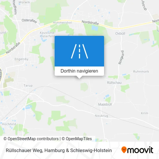 Rüllschauer Weg Karte