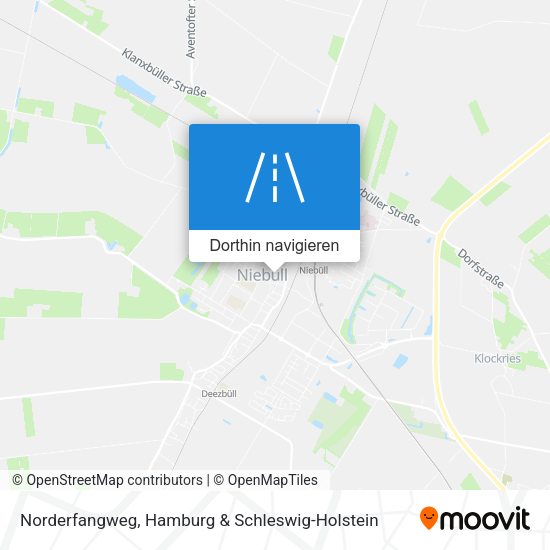 Norderfangweg Karte