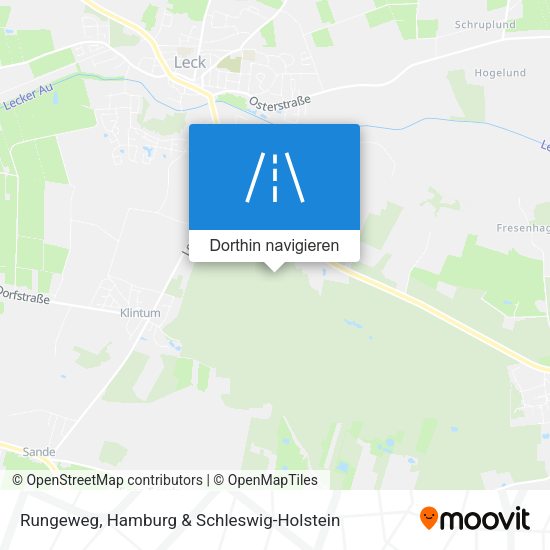 Rungeweg Karte