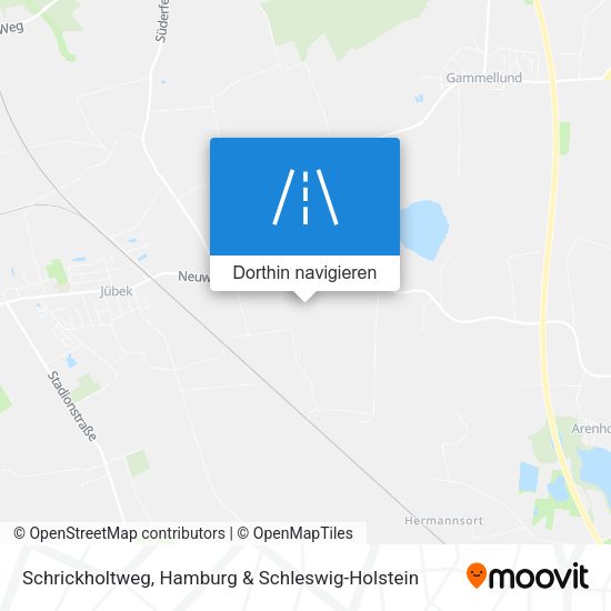 Schrickholtweg Karte