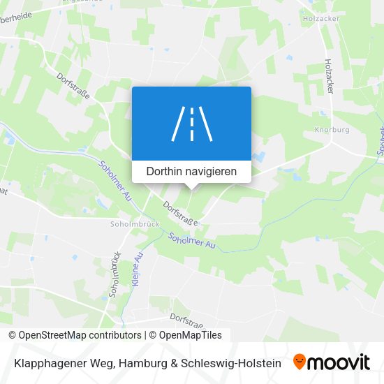 Klapphagener Weg Karte