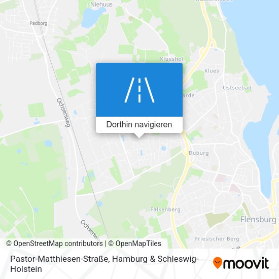 Pastor-Matthiesen-Straße Karte
