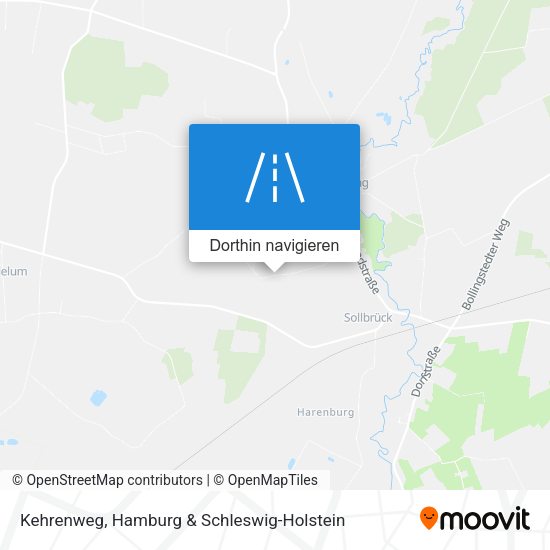 Kehrenweg Karte