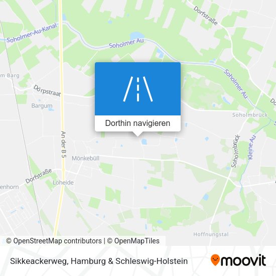 Sikkeackerweg Karte