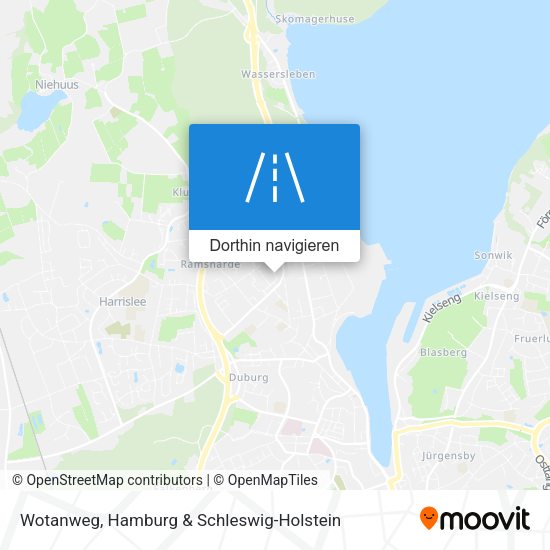 Wotanweg Karte