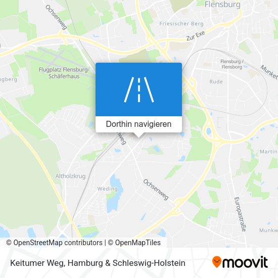 Keitumer Weg Karte