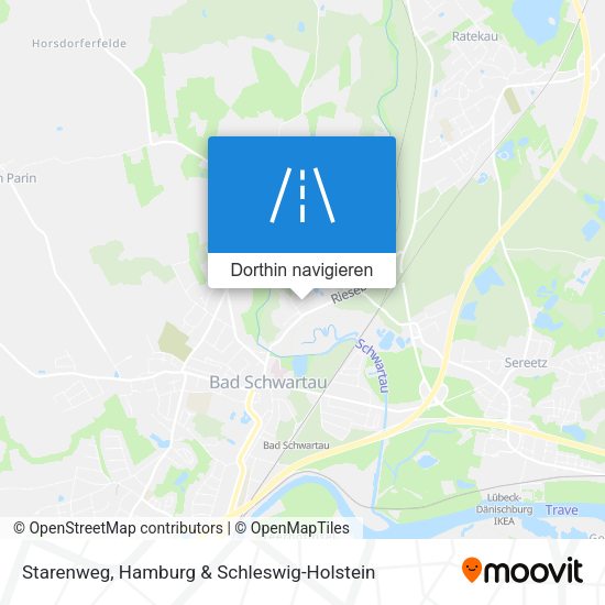 Starenweg Karte