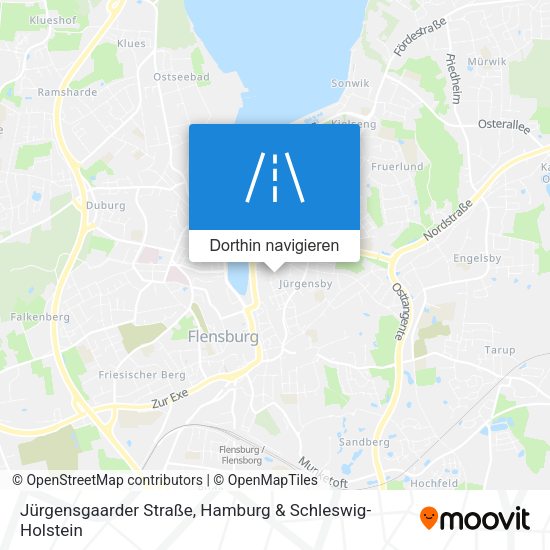 Jürgensgaarder Straße Karte