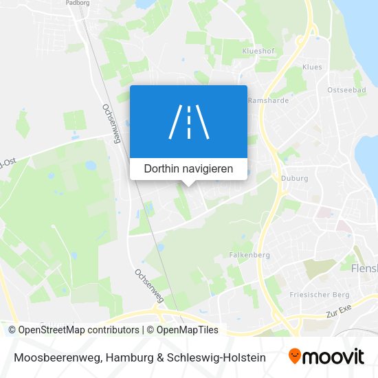 Moosbeerenweg Karte