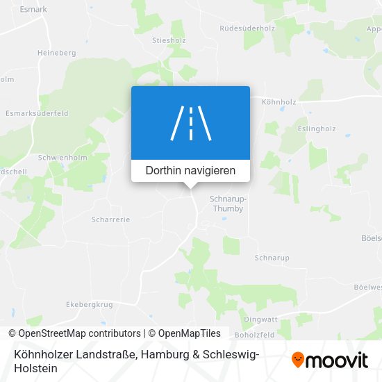 Köhnholzer Landstraße Karte