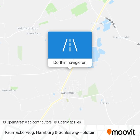 Krumackerweg Karte