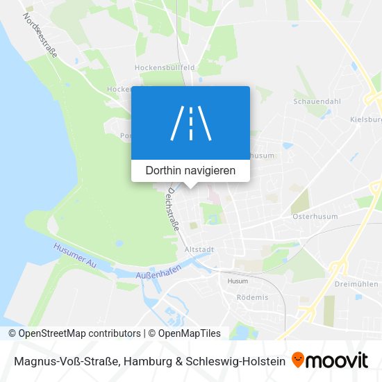 Magnus-Voß-Straße Karte