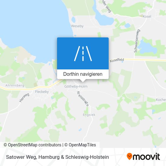 Satower Weg Karte