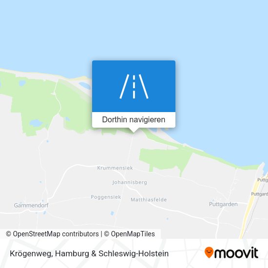 Krögenweg Karte