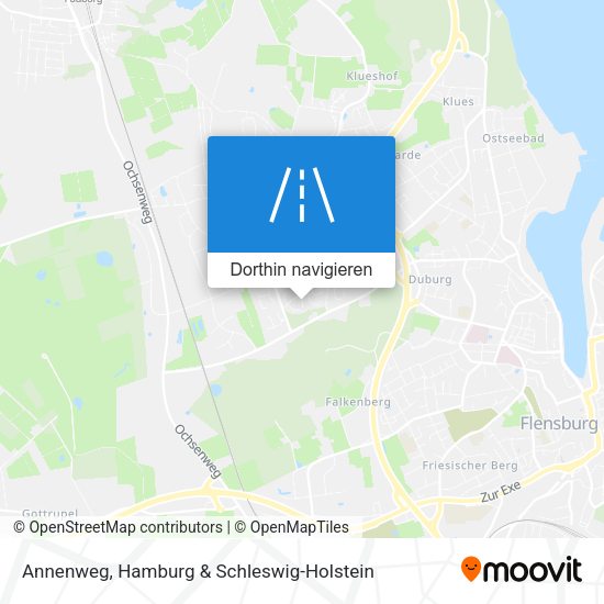 Annenweg Karte