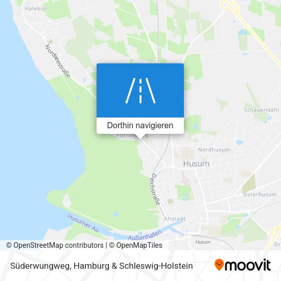 Süderwungweg Karte