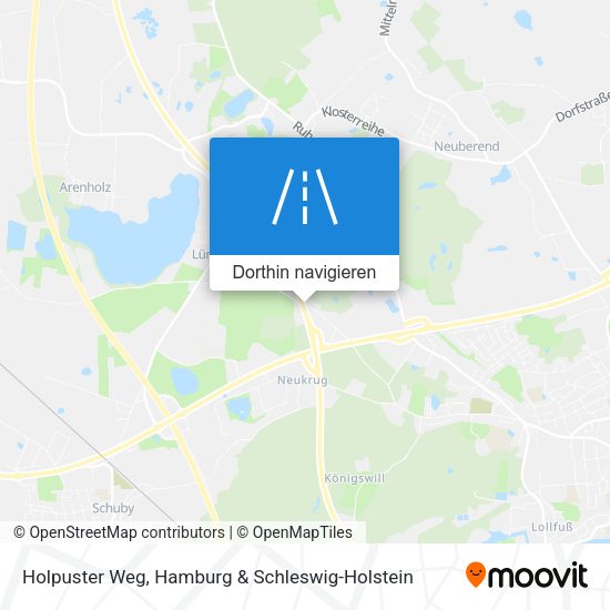 Holpuster Weg Karte