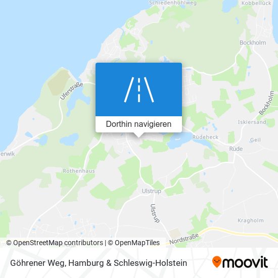 Göhrener Weg Karte