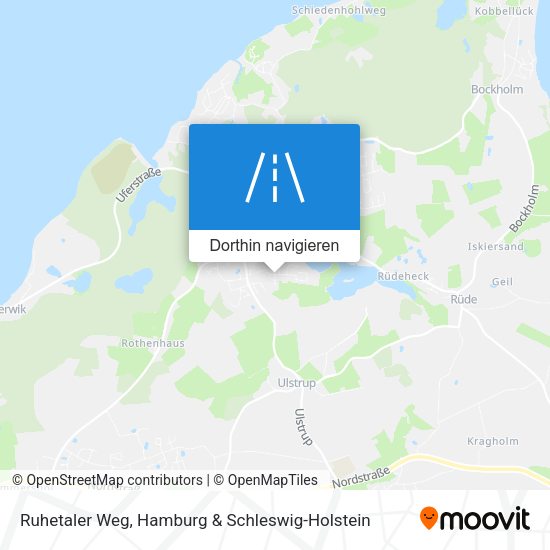 Ruhetaler Weg Karte