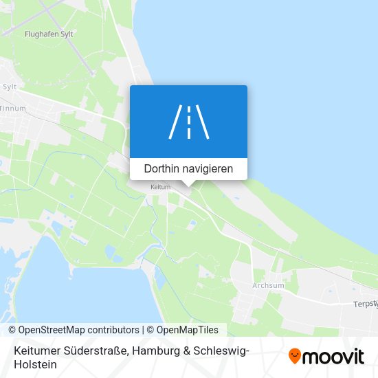 Keitumer Süderstraße Karte