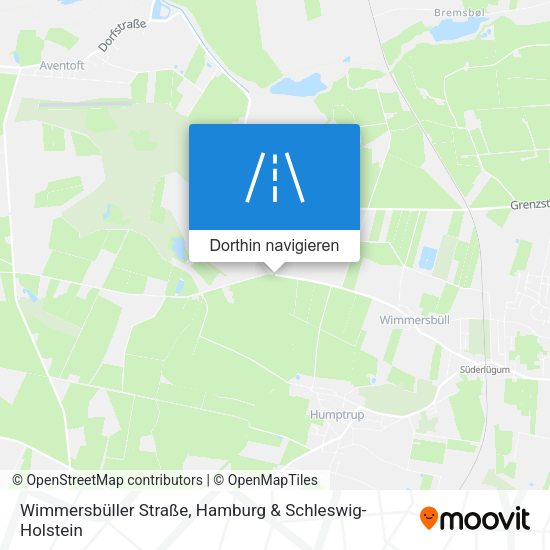 Wimmersbüller Straße Karte