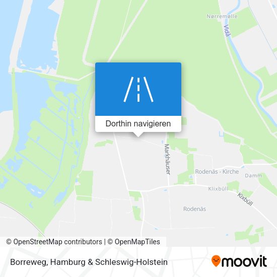 Borreweg Karte