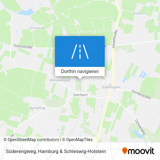 Süderengweg Karte