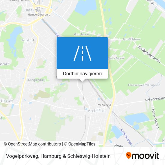 Vogelparkweg Karte