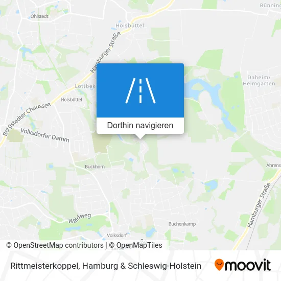 Rittmeisterkoppel Karte