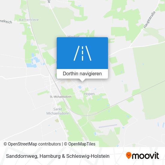 Sanddornweg Karte