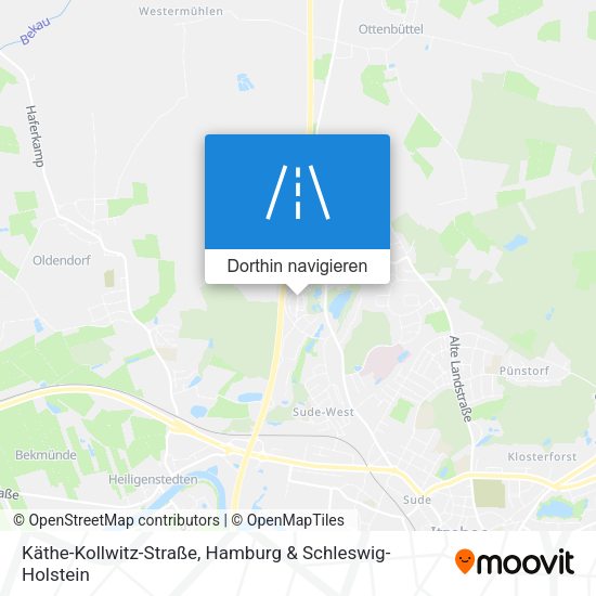 Käthe-Kollwitz-Straße Karte