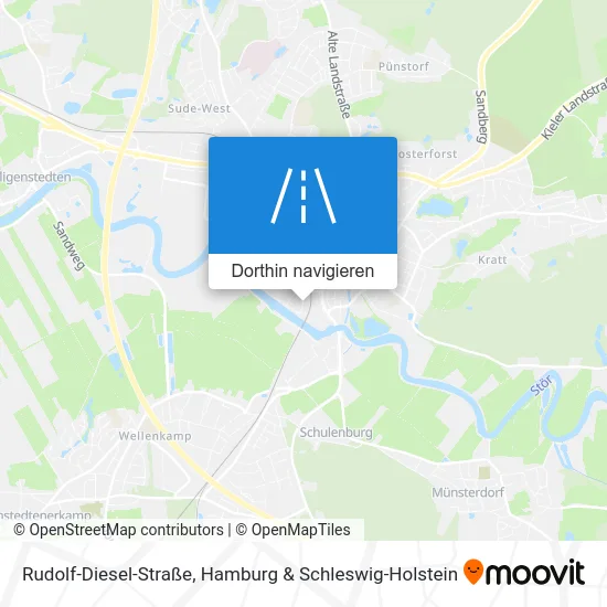 Rudolf-Diesel-Straße Karte