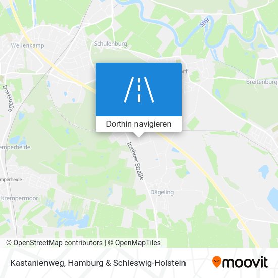 Kastanienweg Karte