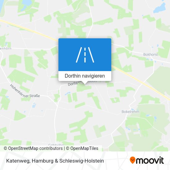 Katenweg Karte