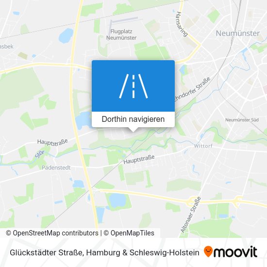Glückstädter Straße Karte