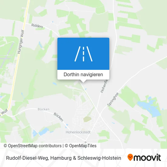 Rudolf-Diesel-Weg Karte
