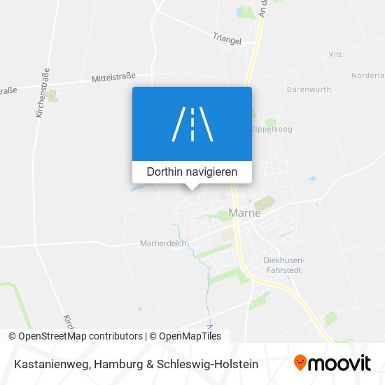 Kastanienweg Karte