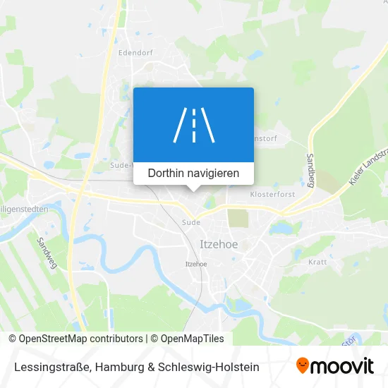 Lessingstraße Karte