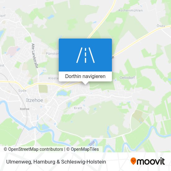 Ulmenweg Karte