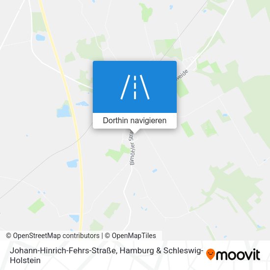 Johann-Hinrich-Fehrs-Straße Karte