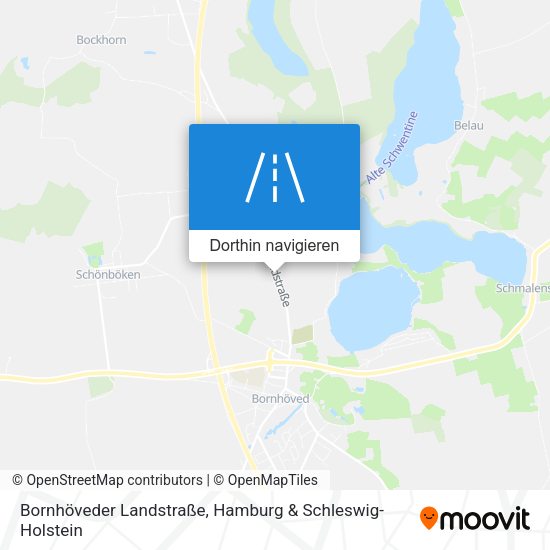 Bornhöveder Landstraße Karte
