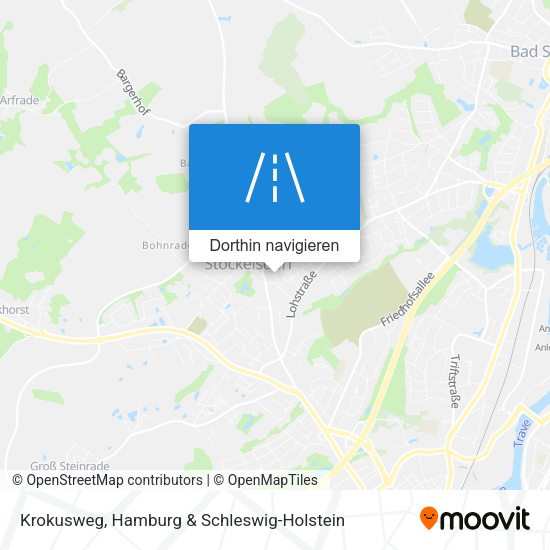 Krokusweg Karte