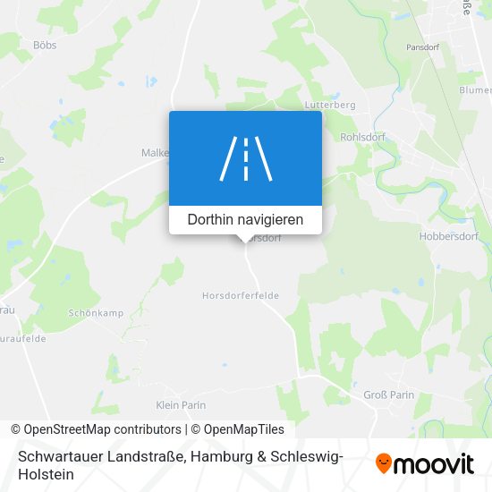Schwartauer Landstraße Karte