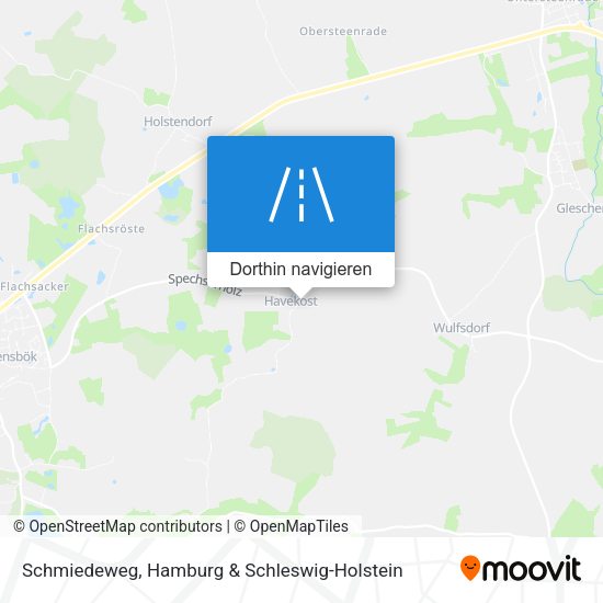 Schmiedeweg Karte