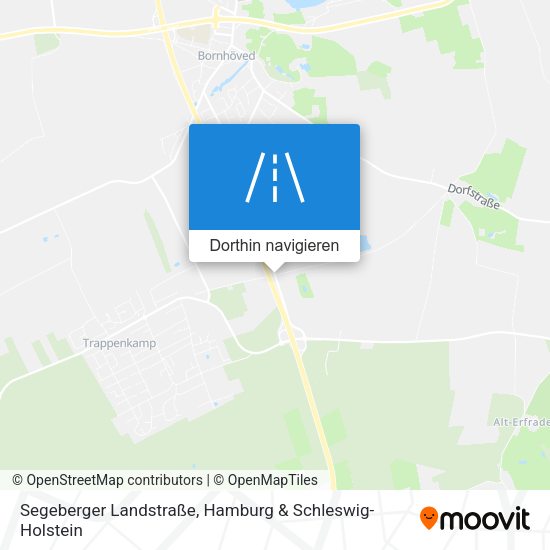 Segeberger Landstraße Karte