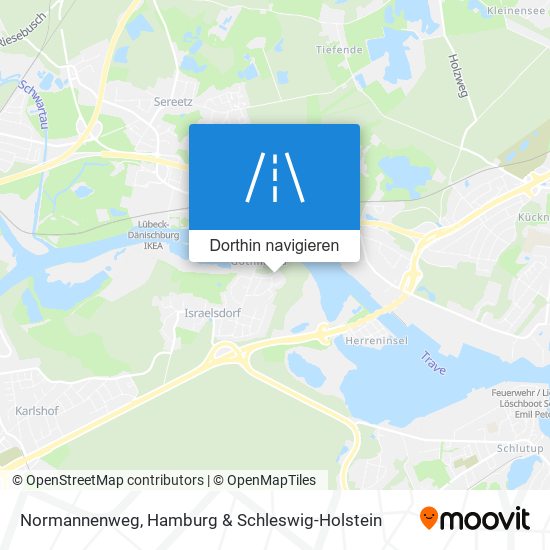 Normannenweg Karte