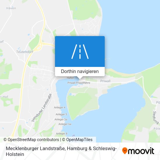 Mecklenburger Landstraße Karte