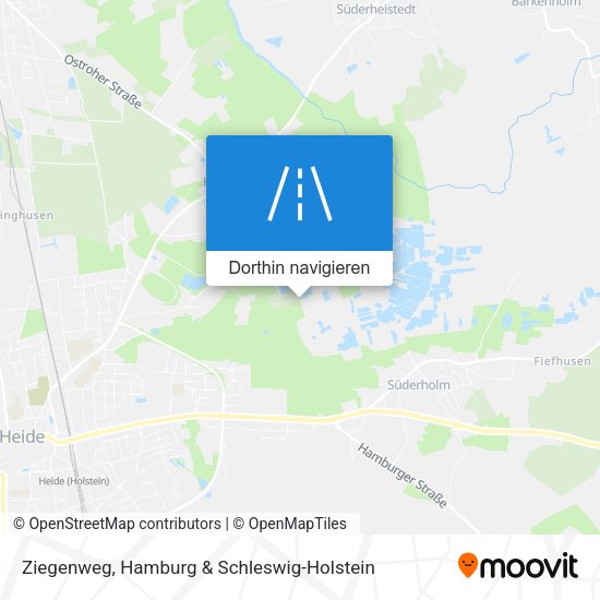 Ziegenweg Karte