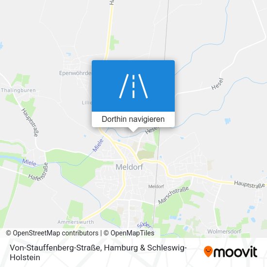 Von-Stauffenberg-Straße Karte