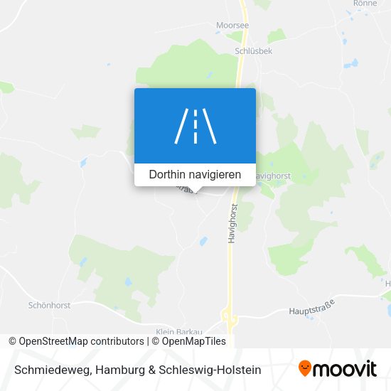 Schmiedeweg Karte